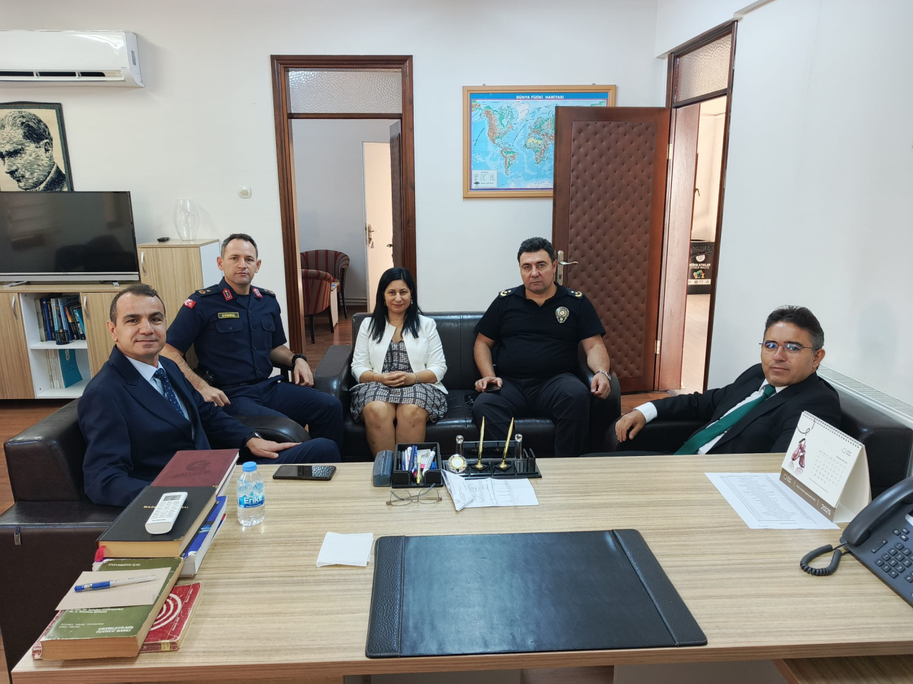 Marmaris Kaymakamımız Sayın Nurullah Kaya’dan Okulumuza Ziyaret